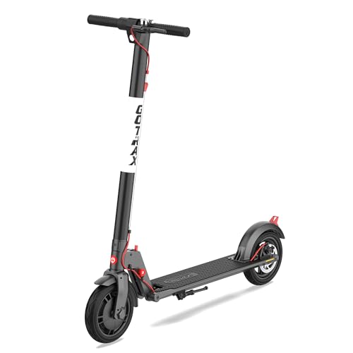 Gotrax GXL V2 Electric Scooter, 8.5" Solid Tire, Max 9 Mile and 15.5Mph Speed Power by 250W Motor, Lightweight 25.95lb, Cruise Control Aluminum Alloy Frame Foldable Commuting Escooter for Adults 13+