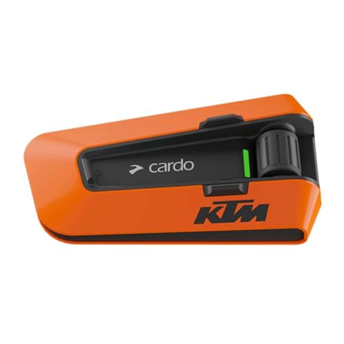 Cardo PACKTALK Edge Motorcycle Bluetooth Headset Intercom - Single Pack, Black T745612