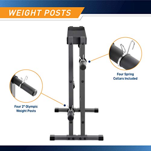 Marcy Weight Storage Organizer Rack for Dumbbells, Kettlebells & Plates W39798