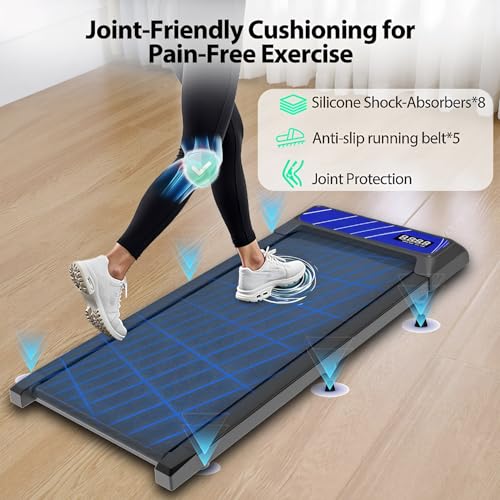 Walking Pad Treadmill with Incline for Home Office, 2.5 HP Portable I143989