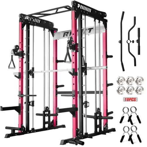 RitFit M1 & M1 Pro Smith Machine with Cable Crossover System for Home Gym Y659852