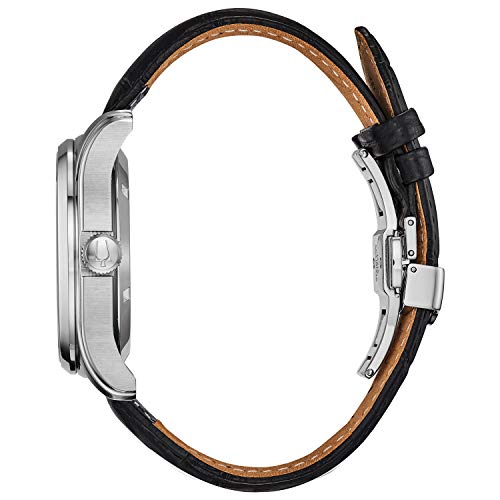 Bulova Men's Classic 6 Hand Power Reserve Leather Strap Watch N7749