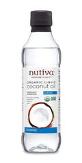Nutiva Organic, Unrefined, Liquid Coconut Oil, 16-ounce