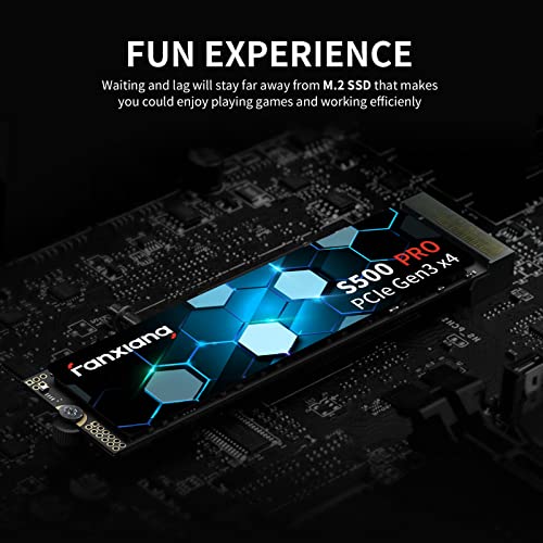 fanxiang S500 Pro 1TB NVMe SSD M.2 PCIe Gen3x4 Internal Solid State Drive D604957
