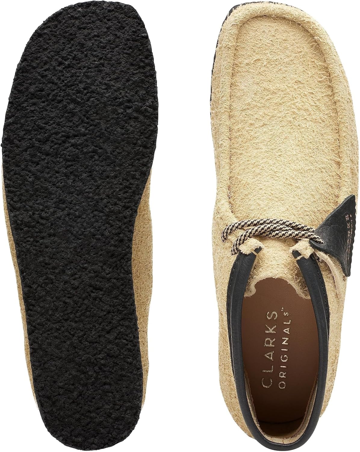 Clarks Men's Wallabee Boot Oxford Maple/Black Suede R836904