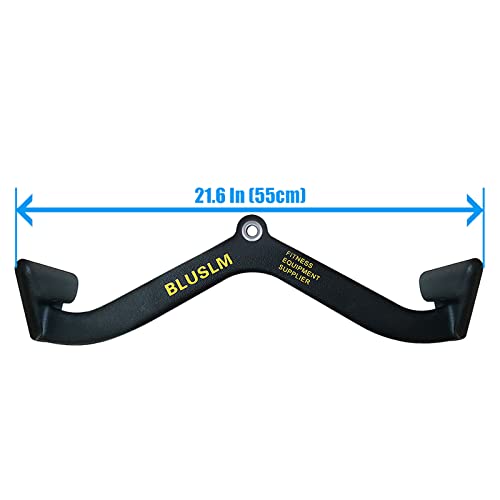 LAT Pull Down Bar for Cable Machine, Tricep Strength Training Handle M7875