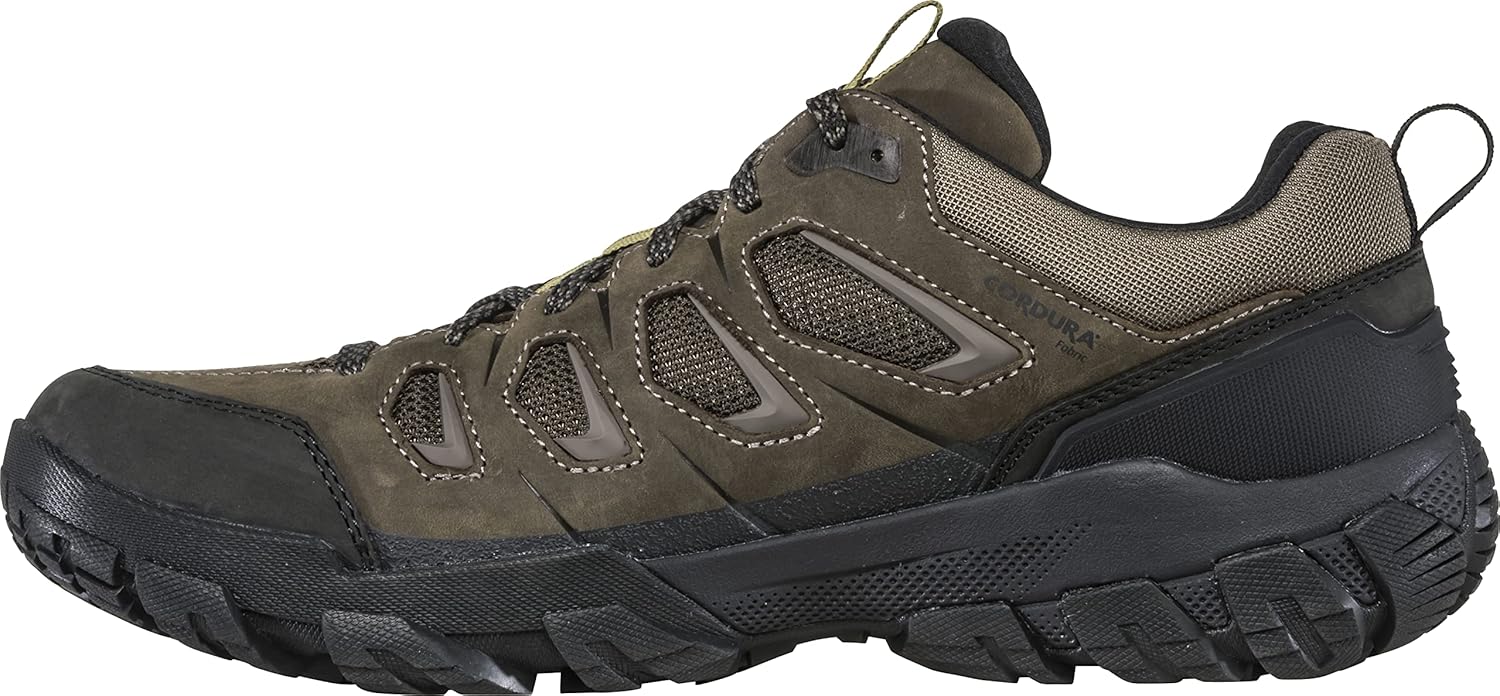 Oboz Men's Sawtooth X Low Hiking Shoe, Sediment, 12 N6727
