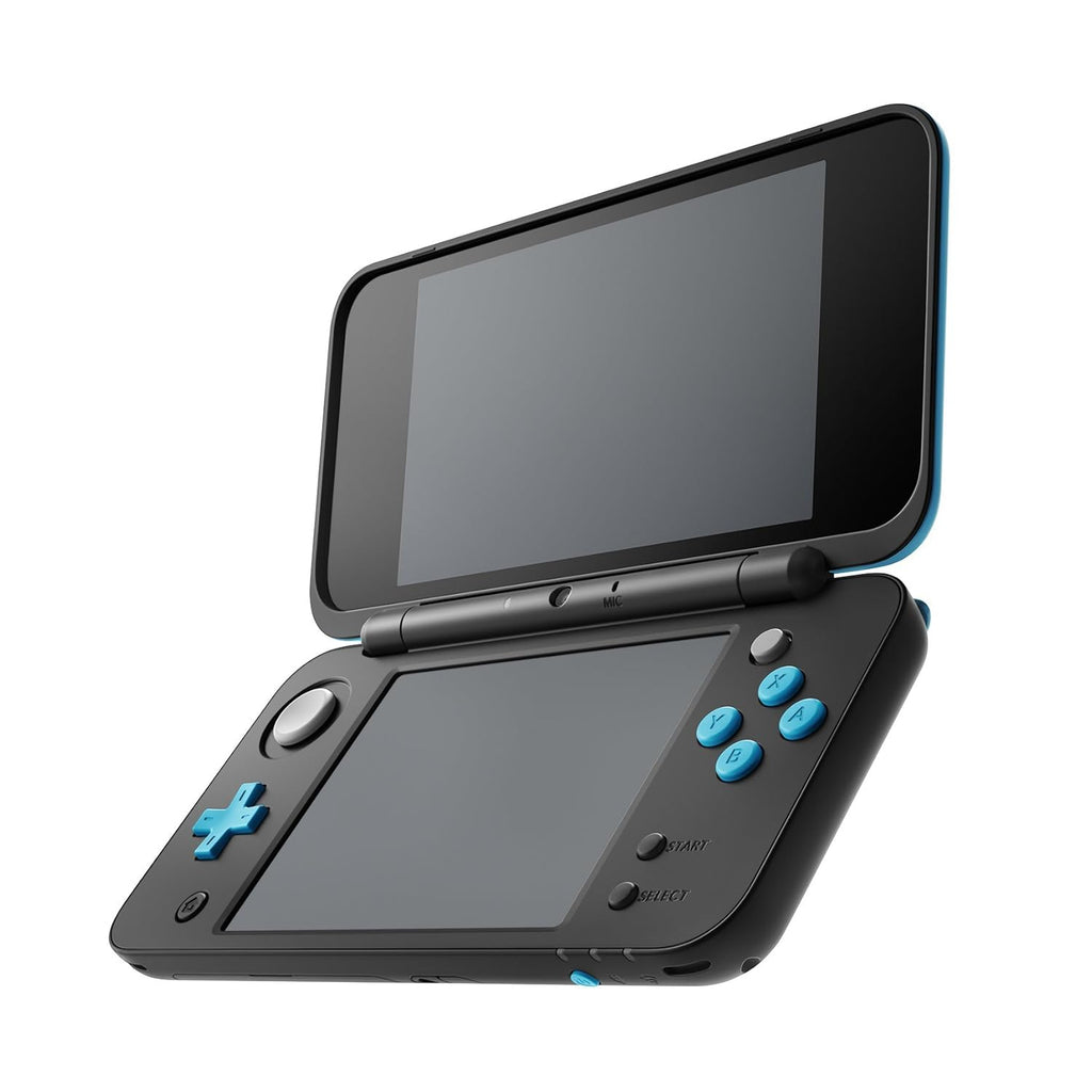 Nintendo 2DS XL Black + Turquoise with Mario Kart 7 Pre-installed (Renewed) K48624