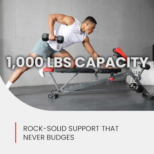 Finer Form Multi-Functional FID Weight Bench for Full Body Workout R20607