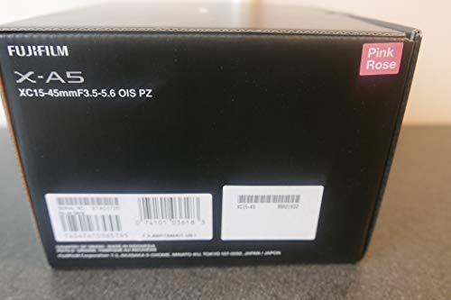 Fujifilm X-A5 Mirrorless Digital Camera with 15-45mm Lens, Silver R427110