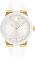 Movado Bold Fusion Men's Watch - Swiss Quartz 3H Movement, Silicone Strap - 5 ATM Water Resistance - Luxury Fashion Timepiece for Him - 42.30mm