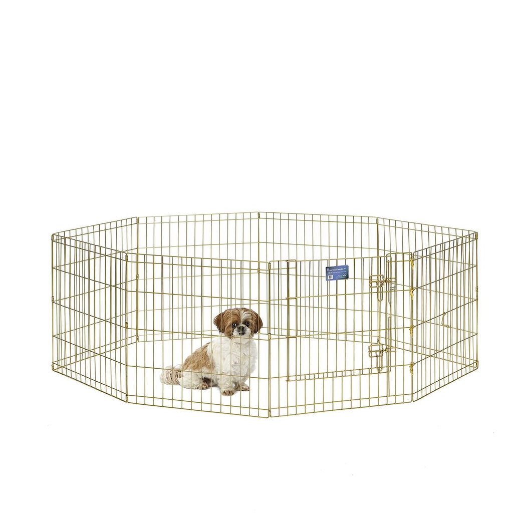 Midwest Gold Zinc Pet Exercise Pen K37890