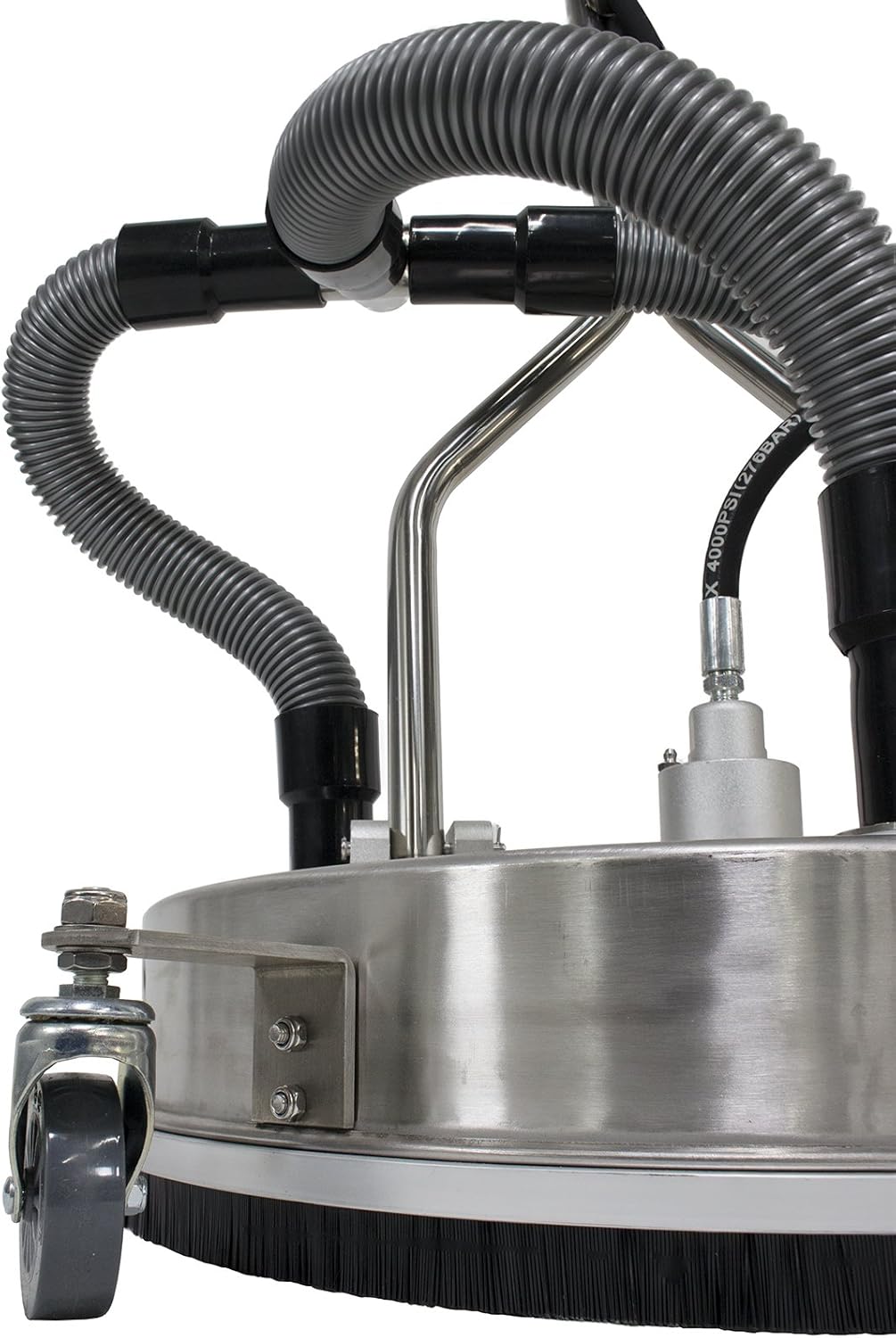 21" Stainless Steel Surface Cleaner with Vacuum Port and Wand Y7292