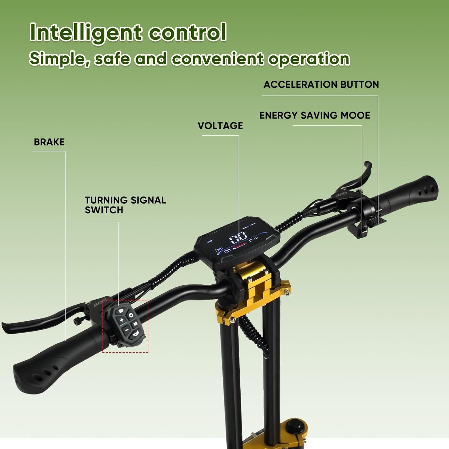 Adult Electric Scooter 11-Inch 6000W Dual Drive with Seat O813