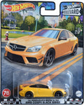 Hot Wheels '12 Mercedes Benz C 63 AMG Coupe Black Series, Boulevard Premium Series