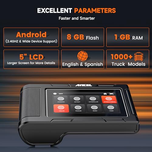 ANCEL HD3300 HD Full System Heavy Duty Truck Scanner with DPF Regeneration K582444