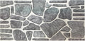 Dundee Deco Bluish Grey White Faux Stone 3D Wall Panels, Styrofoam Facing, Cladding, Decorative Wall Paneling 54 sq ft; 40" x 20", Pack of 10