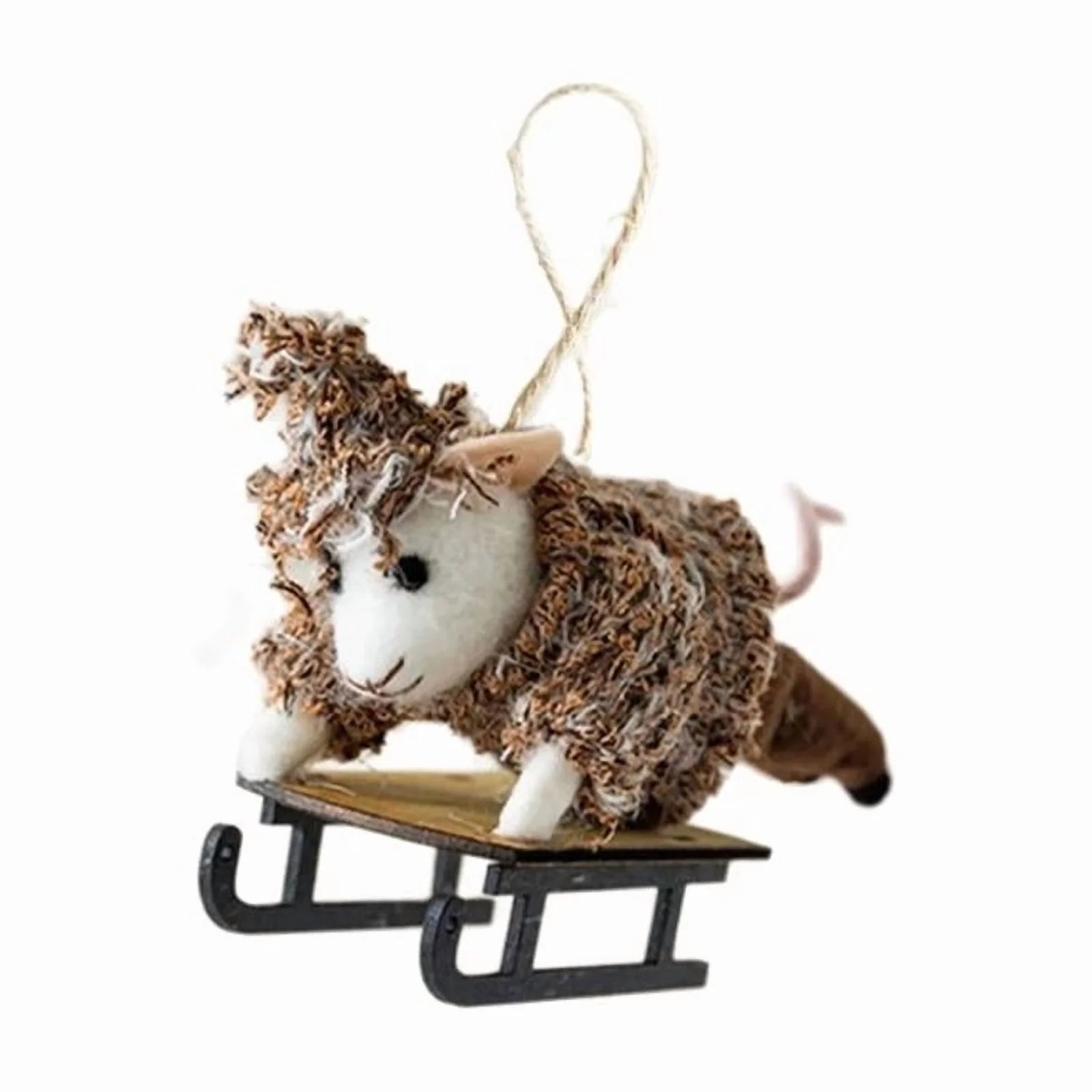 Elk And Owl Felt Christmas Hanging Ornaments L1264