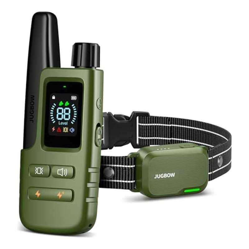 Nikketta Dog Shock Collar with Flashing Light for Night Walks, 4000FT Training Range G392
