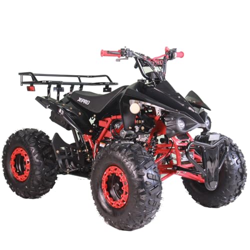 X-PRO Blast 125cc ATV with Automatic Transmission w/Reverse, Big 19"/18" Tires! (Blue/Blue)