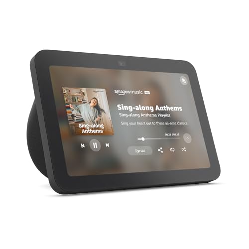 Echo Show 8 Smart Display with Alexa, Charcoal Q621