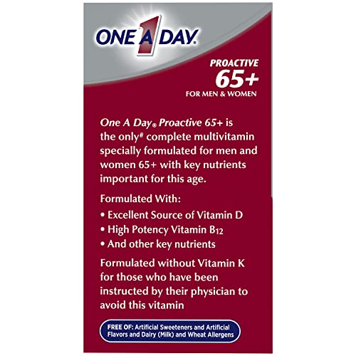 One A Day Proactive 65+ Multivitamin for Men & Women, 150 Count G293