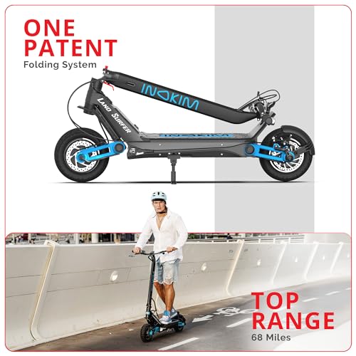 INOKIM OXO Super Electric Scooter for Adults, 40 MPH, 68 Miles Range Z972892