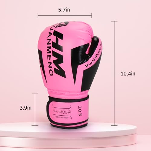 Boxing Training Gloves for Women & Adult, Shockproof for Muay Thai Sparring Kickboxing H187602