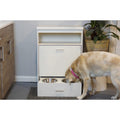 New Age Pet ECOFLEX Dog Food Pantry Double Dog Bowl - Pet Supplies online store