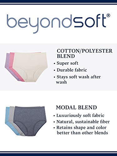 Fruit of the Loom Women's 6 Pack Beyondsoft Panties X95777
