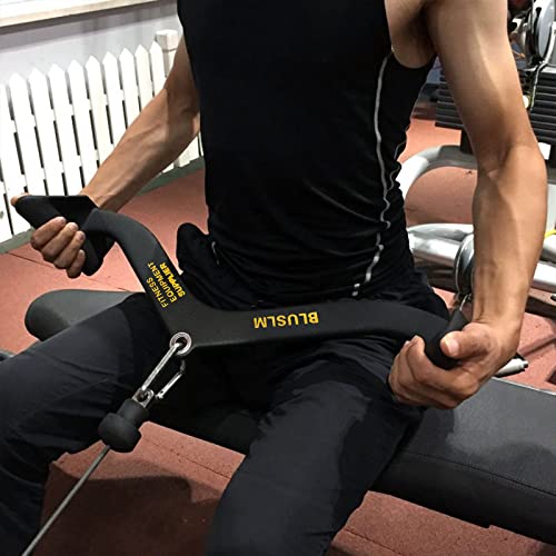 LAT Pull Down Bar for Cable Machine, Tricep Strength Training Handle M7875