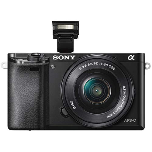 Sony Alpha a6000 Mirrorless Digital Camera 24.3MP with 16-50mm Lens (Renewed) G54900