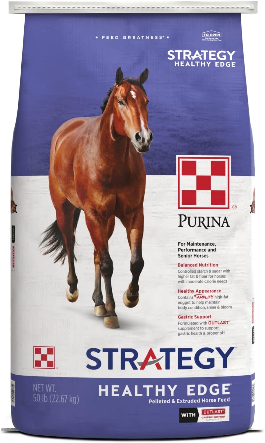 Purina Animal Nutrition Strategy Healthy Edge 50lb Textured E4336