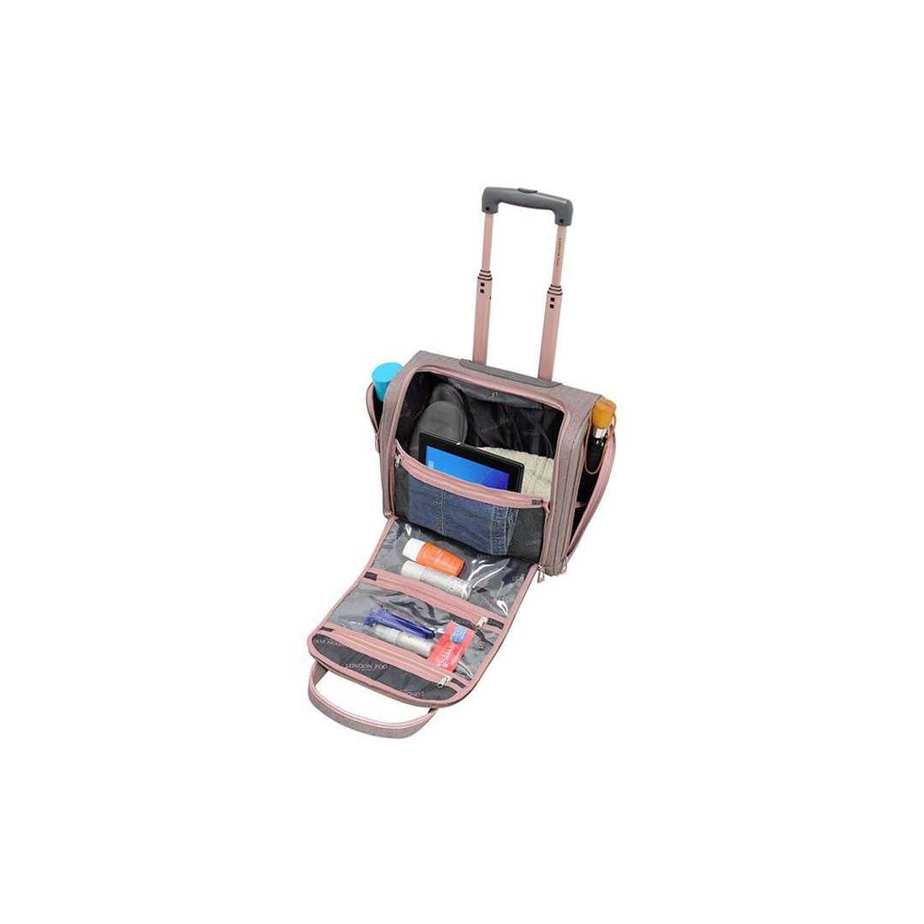 London Fog Yorkshire 15-Inch Underseater Carry-On Luggage L6083