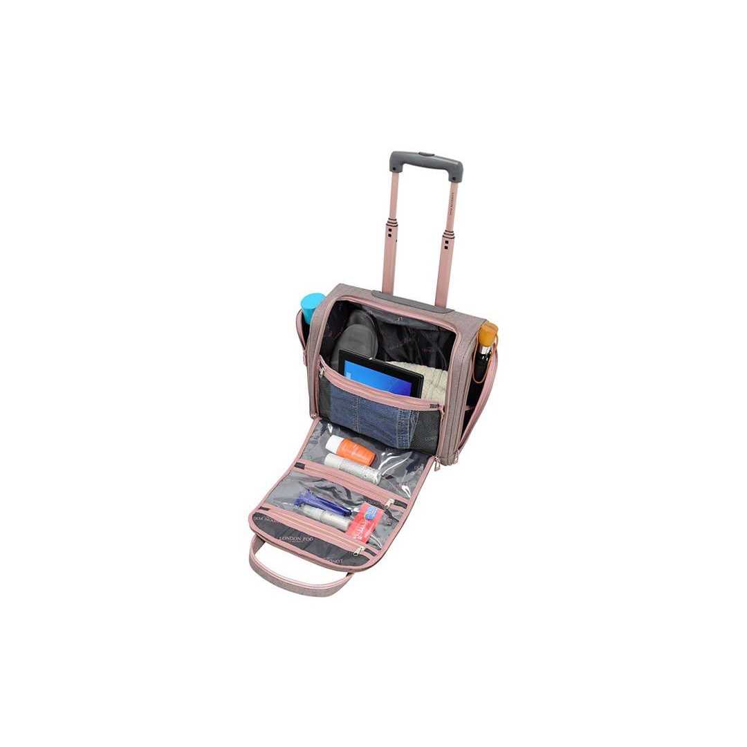 London Fog Yorkshire 15-Inch Underseater Carry-On Luggage L6083