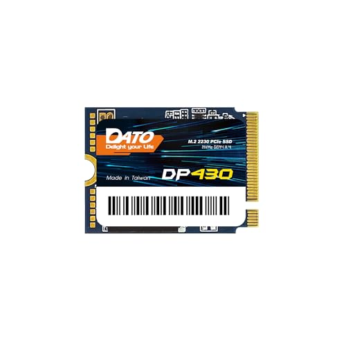 DATO 1TB SSD, M.2 2230, PCIe Gen4x4 NVMe Internal Solid State Drive for Gaming and Creators (Up to 5000/3200 MB/s) (DP430 Series)