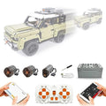 Remote Control and Motor Upgrade Kit for Lego 42154 Technic 2022 Ford GT Car (Model Not Included)