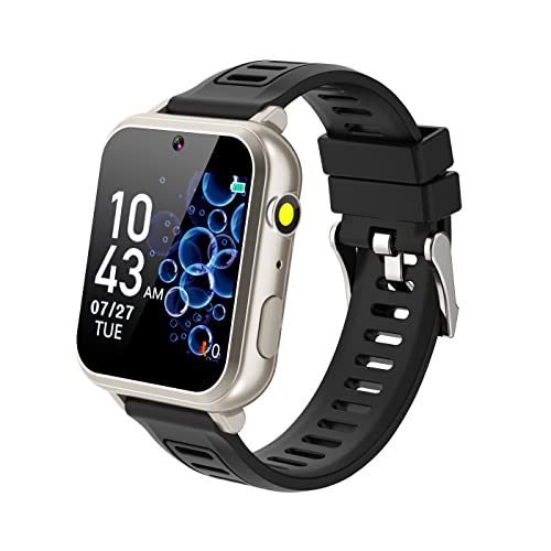 Kids Smart Watches Girls with HD Touch Screen Camera Music Player 24 Puzzle Games Pedometer Alarm Clock Calculator Torch, 12/24 hr Kids Watches Toys for Age 3-12 Year Olds Gifts Girls…
