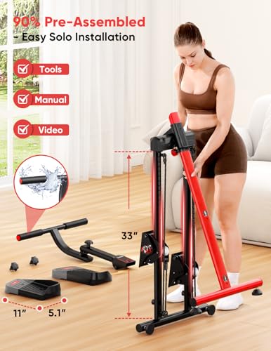 YOLEO Adjustable Stepper for Home Cardio with Folding Design Y131