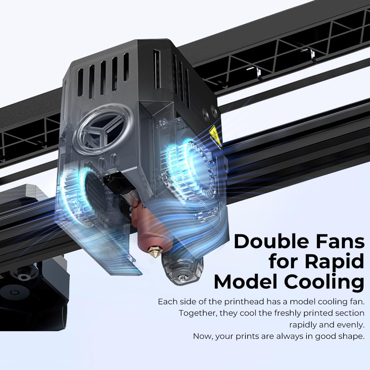Creality Ender 3 V3 KE 3D Printer, 500mm/s Max Speed, CR Touch Auto Leveling U5138