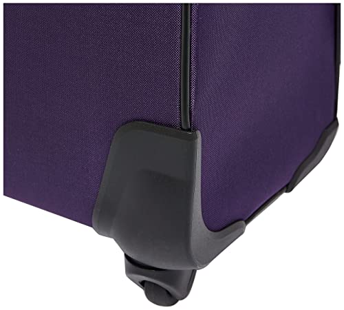 American Tourister Pop Max Softside Luggage 3-Piece Set with Spinner Wheels, Purple R70056