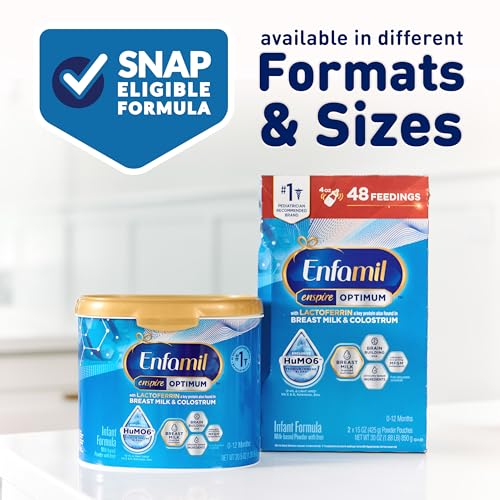 Enfamil Enspire Optimum Baby Formula Powder, 20.5 Oz Tub M18928