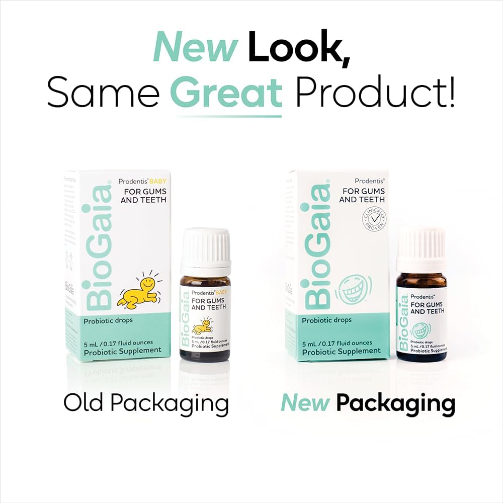BioGaia Prodentis Drops Dental Probiotics for Teeth & Gums, 25 Day Supply Q24950
