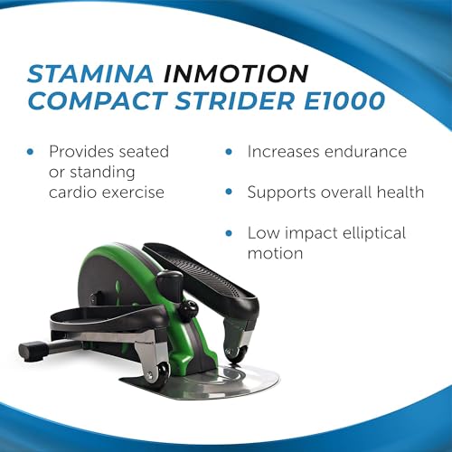 Stamina Inmotion Compact Strider Under Desk Elliptical P7684
