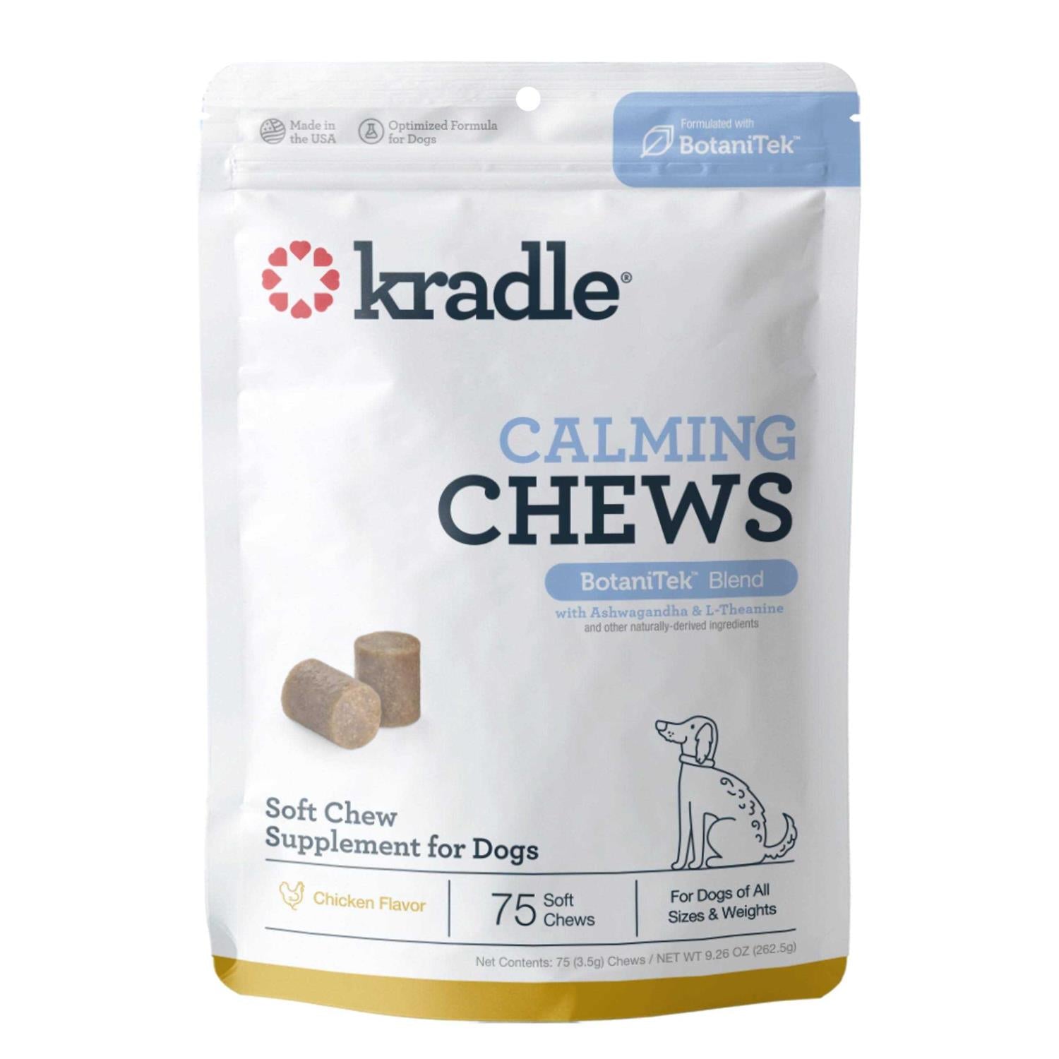 Kradle Daily Calming Chews - Pet Supplies online store