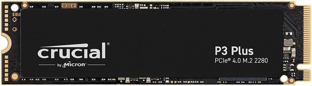 Crucial P3 Plus 1TB 3D NAND PCIe Gen4 NVMe M.2 Internal SSD, 5000MB/s Read