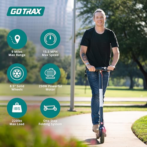 Gotrax GXL V2 Electric Scooter for Adults, 8.5" Solid Tire, 15.5Mph, 250W Motor F4614