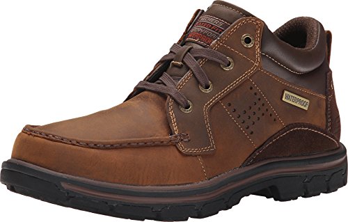 Skechers Men's Segment Melego Leather Chukka Waterproof Boot