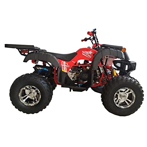 X-PRO 200 Utility ATV with Automatic Transmission, LED Headlight, Aluminium Wheels, Red Y1694