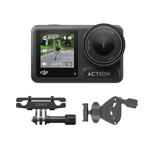 DJI Osmo Action 4 Standard Combo, 4K/120fps Waterproof Action Camera Z960
